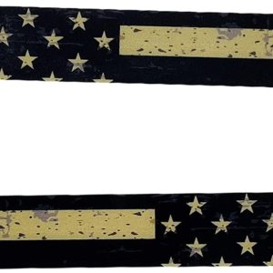 Kustom Cycle Parts Insertos de alforja de bandera americana rústica de alta calidad. Viene en pares. Se adapta a los modelos Harley Davidson Kustom Cycle Parts Insertos de alforja de bandera americana rústica de alta calidad. Viene en pares. Se adapta a los modelos Harley Davidson