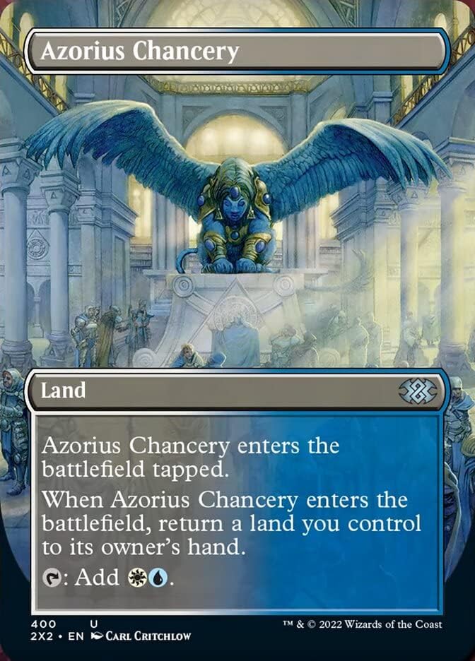 Magic the Gathering – Azorius Chancery (400) – Sin bordes – Doble maestros 2022