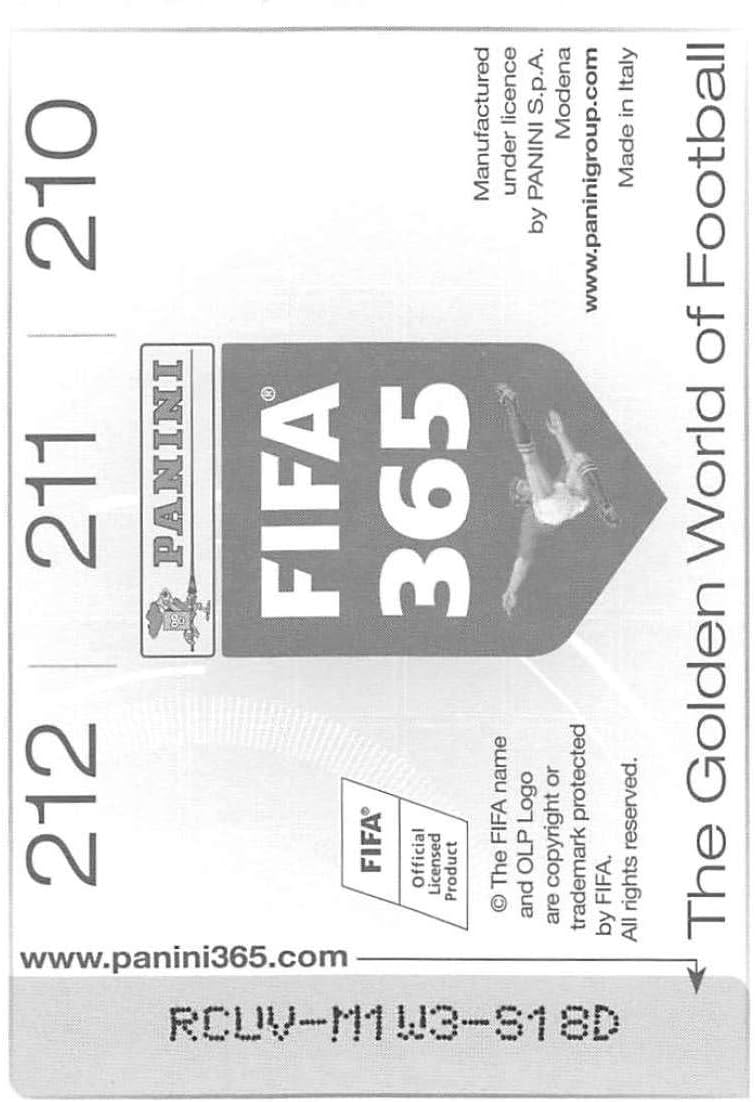 2015-16 Panini FIFA 365 Stickers Soccer #210-211-212 Hector CanterosLuiz AntonioEmerson Sheik Trading Card Sized Album Sticker Dark shiny