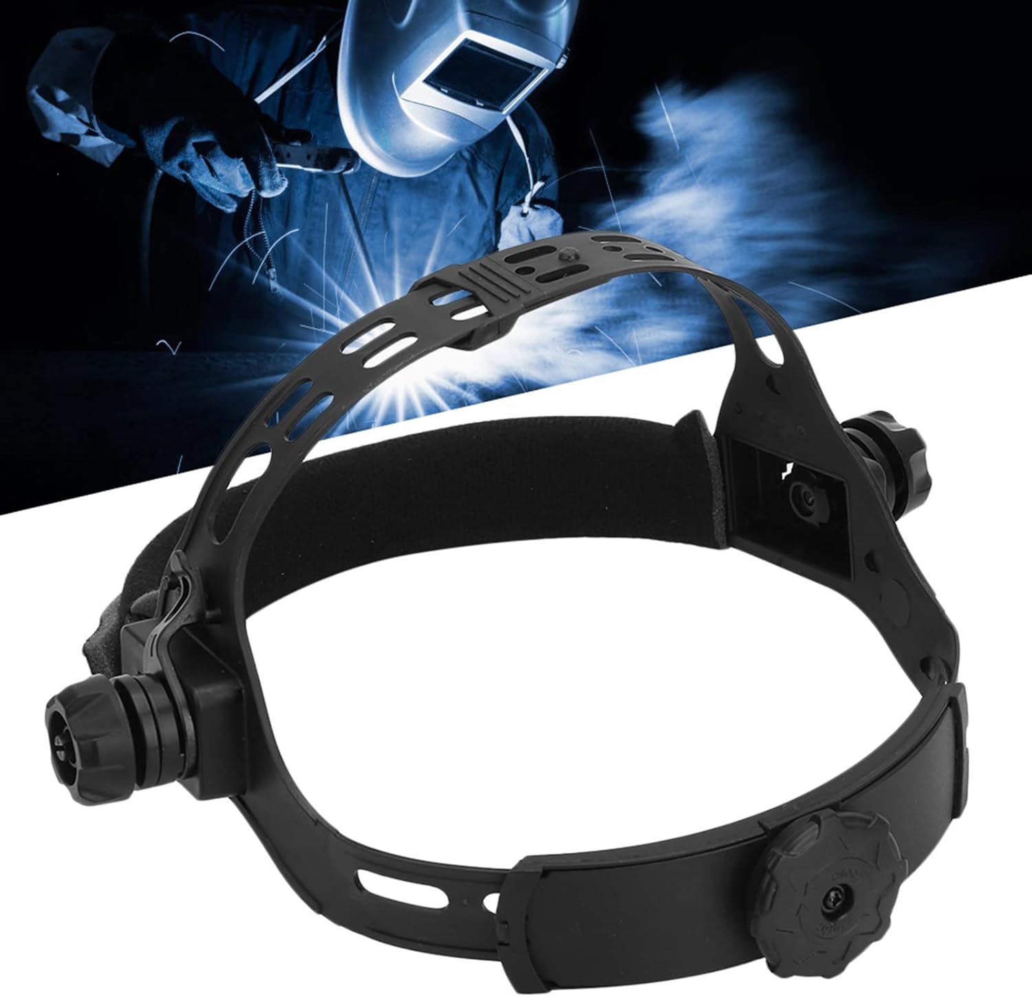 Pieza de repuesto para el sombrero, repuesto ajustable para cascos de soldadura, capucha de soldadura con accesorios para casco de soldador con