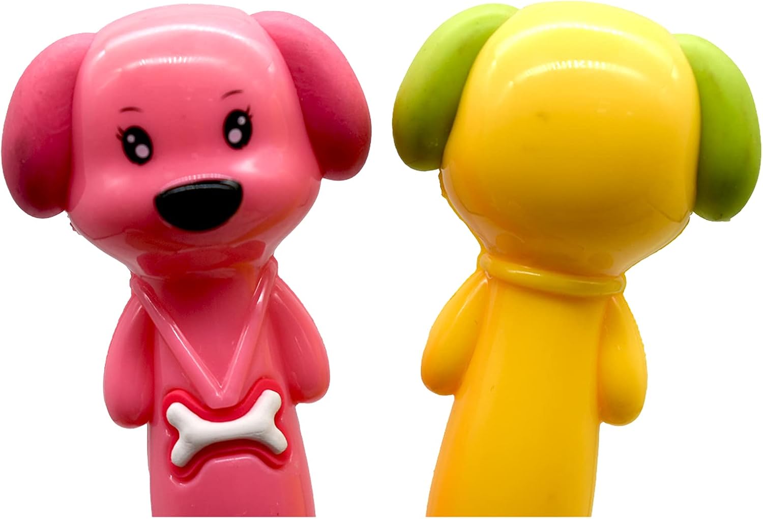 6 bolígrafos de dibujos animados para perro, divertidos bolígrafos de hueso con 6 piezas de repuesto de tinta negra para niños, escuela, oficina,