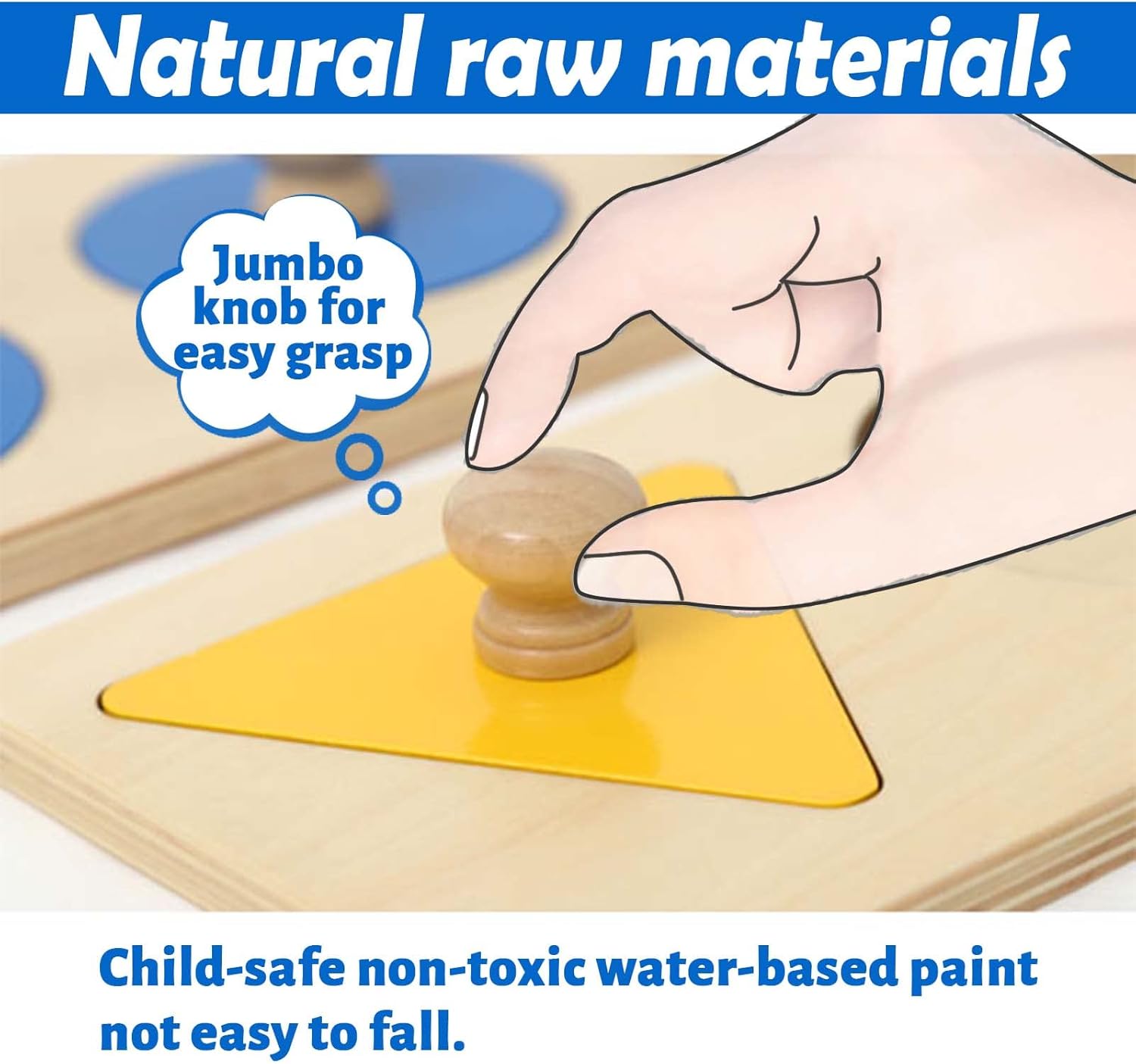 Montessori – Juguetes para bebés de 6 a 12 meses para rompecabezas de múltiples formasrompecabezas de círculos múltiples, juegos para bebés para