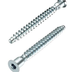 Tornillos Confirmat, paquete de 100 unidades M5 x 1.890 in, juego de tornillos de conexión autoperforantes para muebles, resistentes y fáciles de Tornillos Confirmat, paquete de 100 unidades M5 x 1.890 in, juego de tornillos de conexión autoperforantes para muebles, resistentes y fáciles de