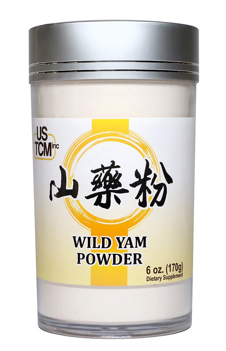 Polvo de ñame silvestre Rhizoma Dioscoreae Polvo de ñame chino Shan Yao Polvo 120mesh (6oz)