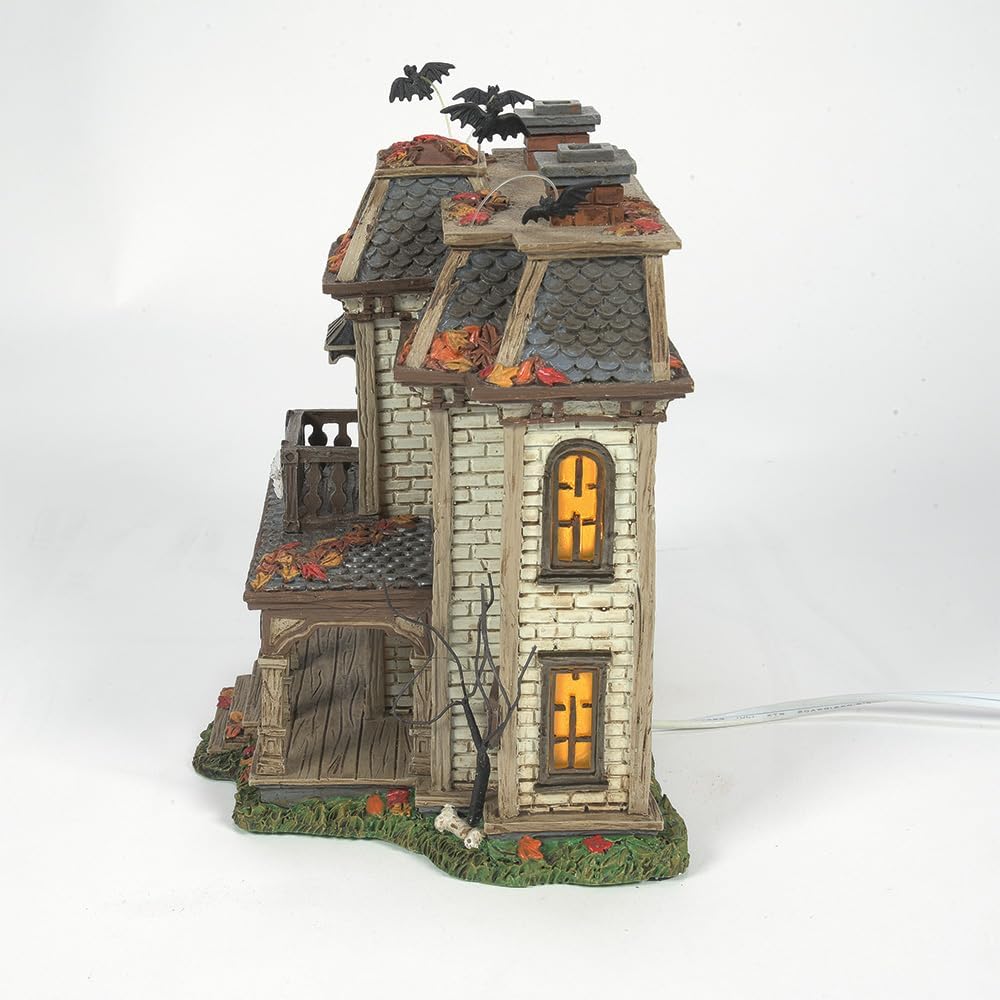 Department 56 Mistress of The Dark Village Elvira’s House – Edificio iluminado, 7.87 pulgadas, multicolor