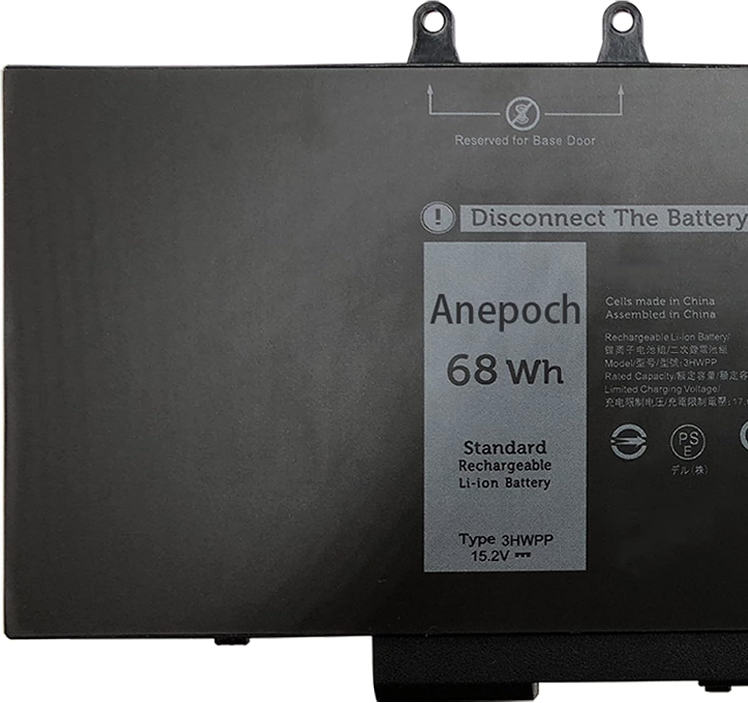 3HWPP – Batería de repuesto para laptop Dell Latitude 5401 5411 5501 5511 Precision 3541 3551 Series Notebook 03HWPP 10X1J N2NLL 1VY7F 01VY7F 15.2V