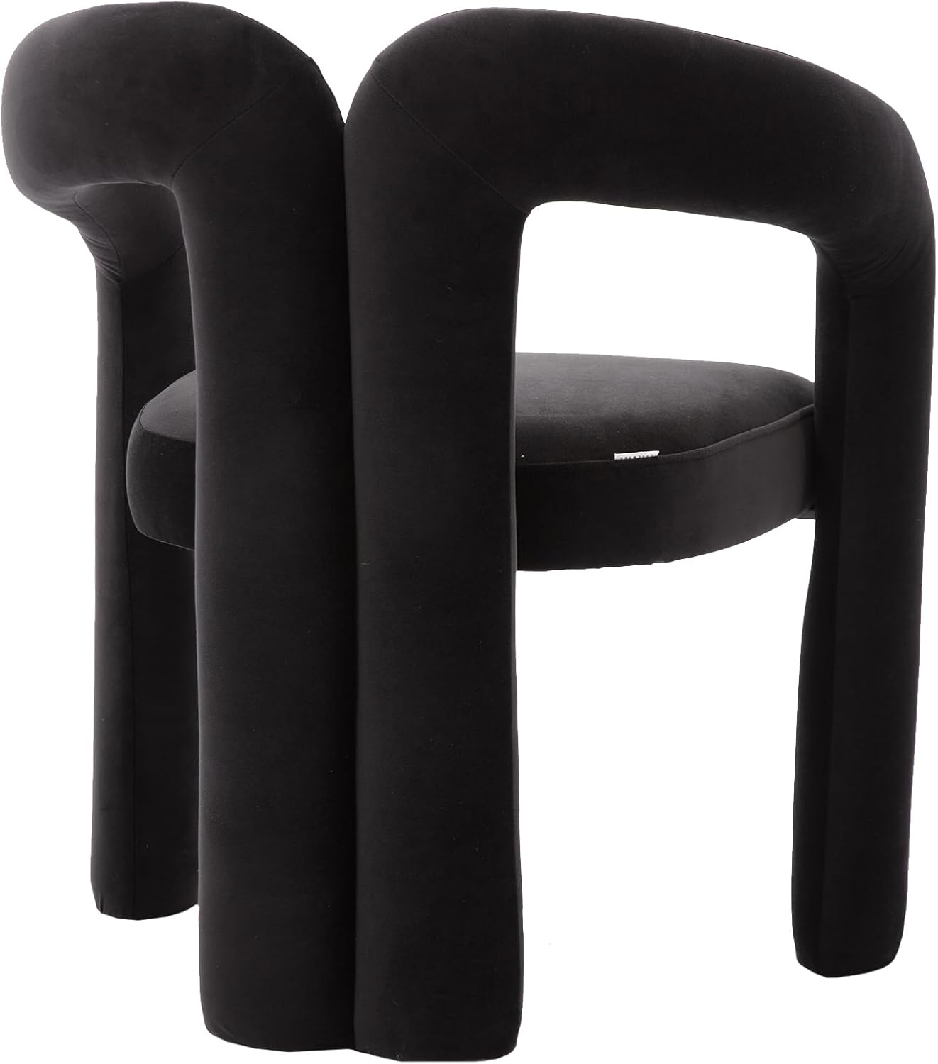 Juego de 2 sillas de comedor modernas, de diseño contemporáneo, silla decorativa tapizada de tela Boucle, cómoda silla auxiliar para cocina,