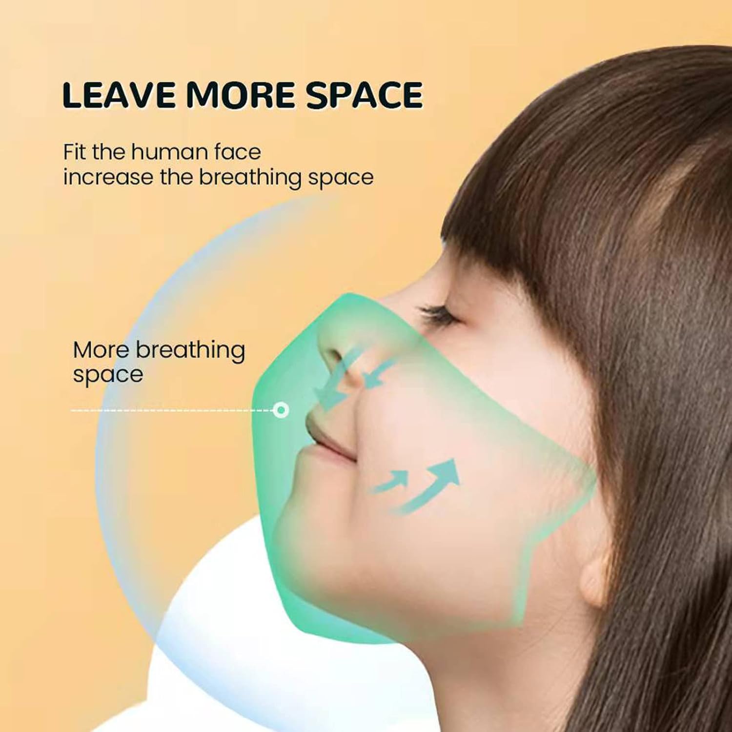 Mascarilla KF94 para niños, paquete de 50100 unidades, mascarilla protectora de 4 capas, no tejida, mascarilla antipolvo 3D, mascarilla desechable
