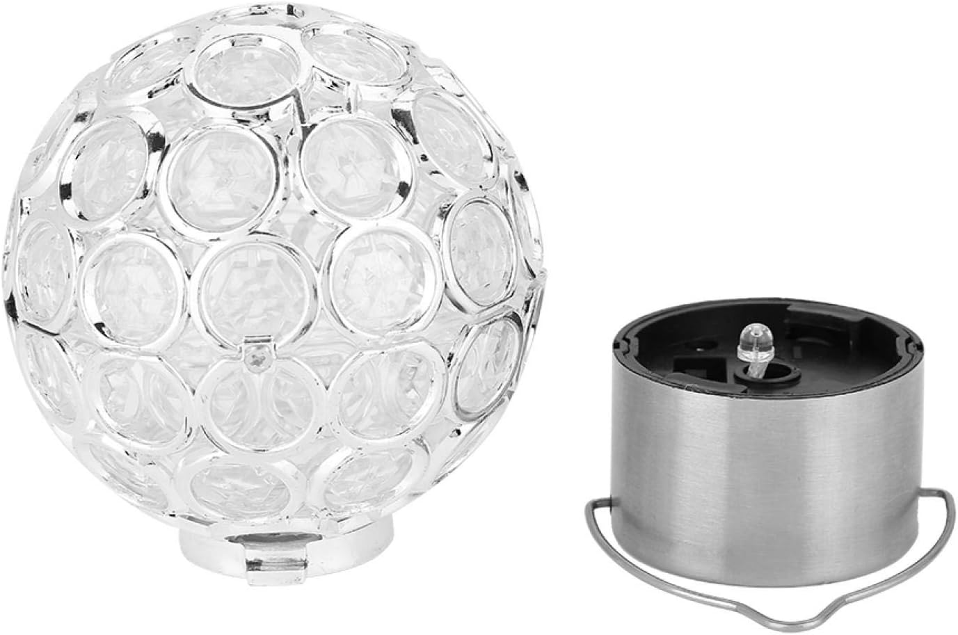 GOTOTOP Luces solares decorativas para jardín, luz colgante que cambia de color automático, luces LED para exteriores, luces de estaca, luces de