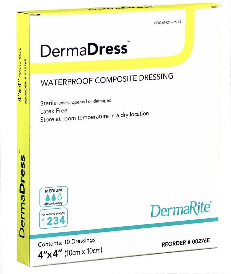 dermadress 4″ x 4″