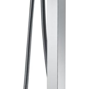 Grifo de bañera independiente Llenador de bañera Cromo montado en el piso Grifos de baño de latón con ducha de mano Grifo de bañera independiente Llenador de bañera Cromo montado en el piso Grifos de baño de latón con ducha de mano