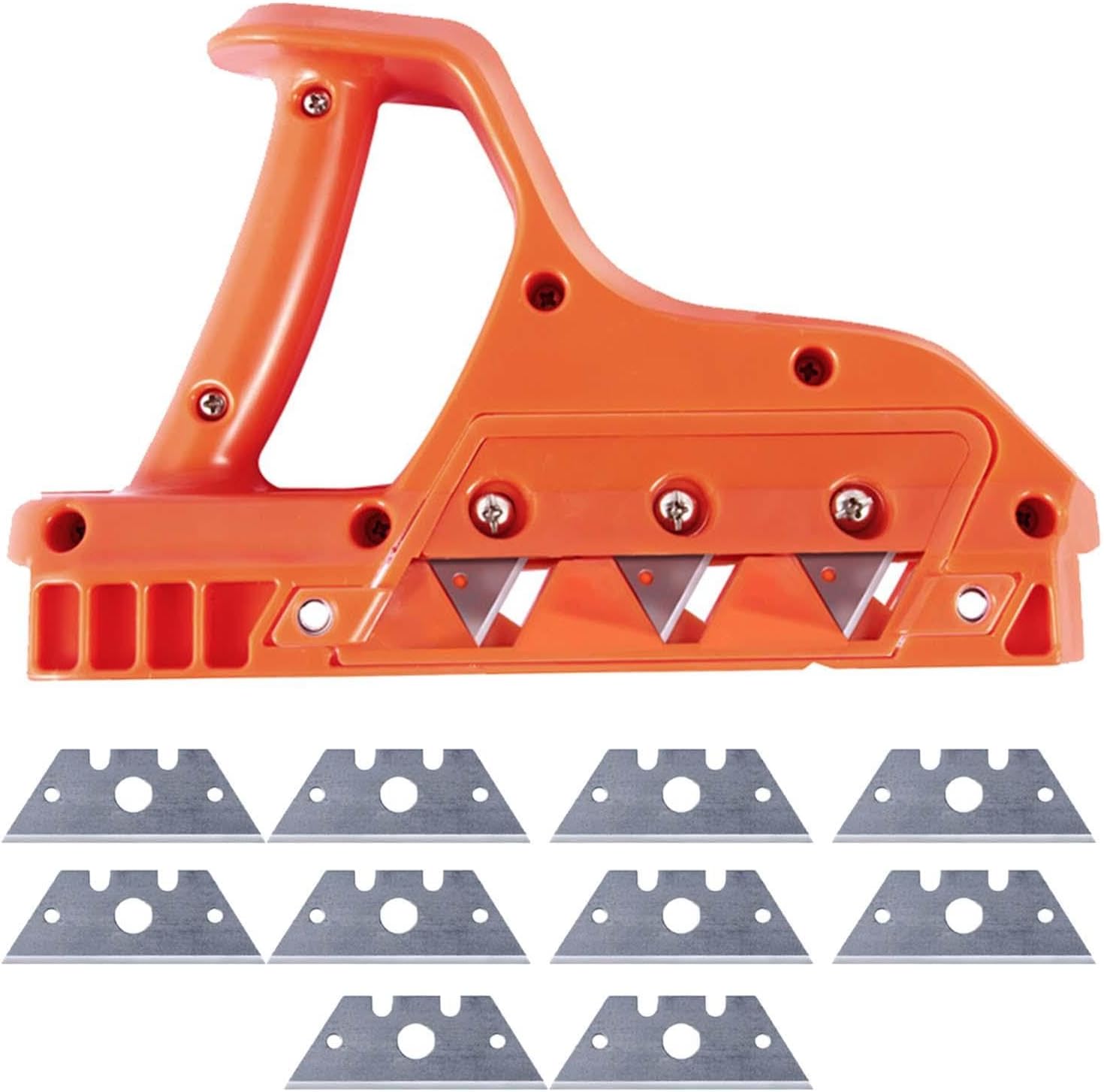 Triple cepilladora de cartón yeso bordeadora de placas de yeso cortador de esquina manual de artefacto de corte manual Plano de mano portátil para