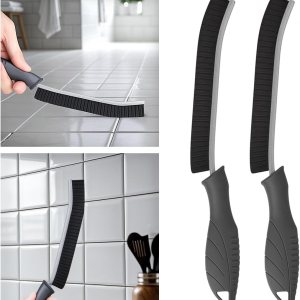 Tile and Grout Brush, Sturdy Crevice Cleaning Brush, Grout Brush with Long Handle, Easy Use Tile Scrub Brush, Cleaning Tool for Household Use, Tile, Tile and Grout Brush, Sturdy Crevice Cleaning Brush, Grout Brush with Long Handle, Easy Use Tile Scrub Brush, Cleaning Tool for Household Use, Tile,