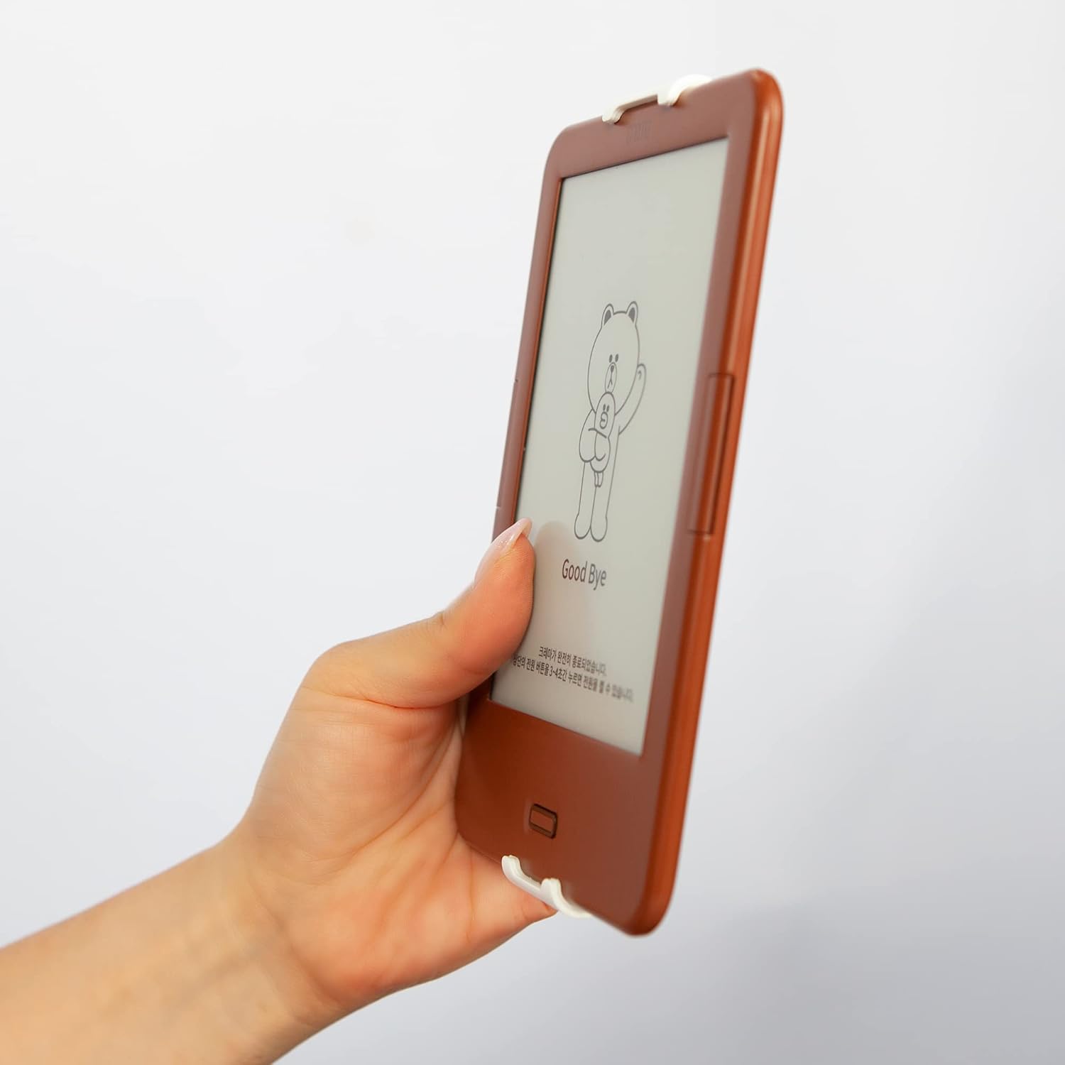 WiLLBee CLIPON Soft Dual (tamaño de dispositivo disponible 6.7  7.8 pulgadas) Universal E-Book correa de silicona agarre de mano soporte para dedos