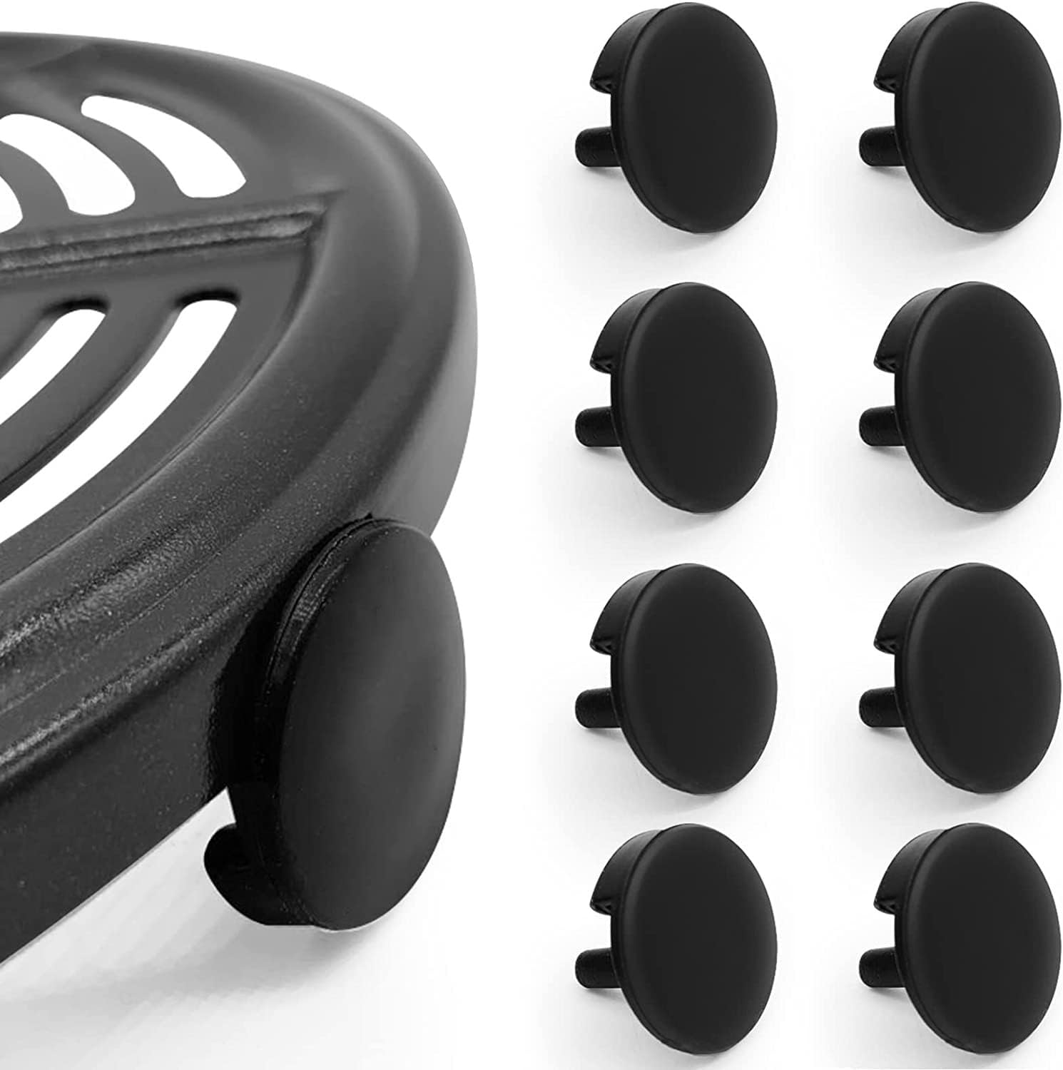 Parachoques de goma para freidora de aire Ninja, 8 piezas de patas de goma para freidora de aire de alta calidad, puntas de goma, patas de silicona,