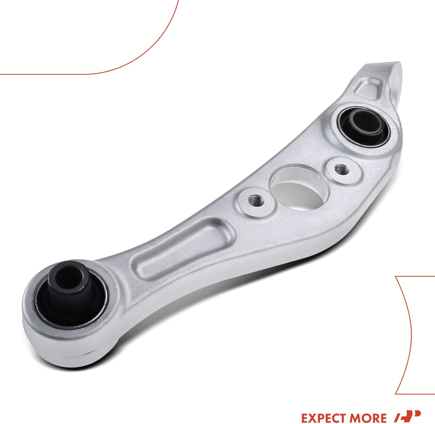 A-Premium Brazo de control inferior delantero derecho adelante, con buje, compatible con Infiniti G35 2005-2006, AWD