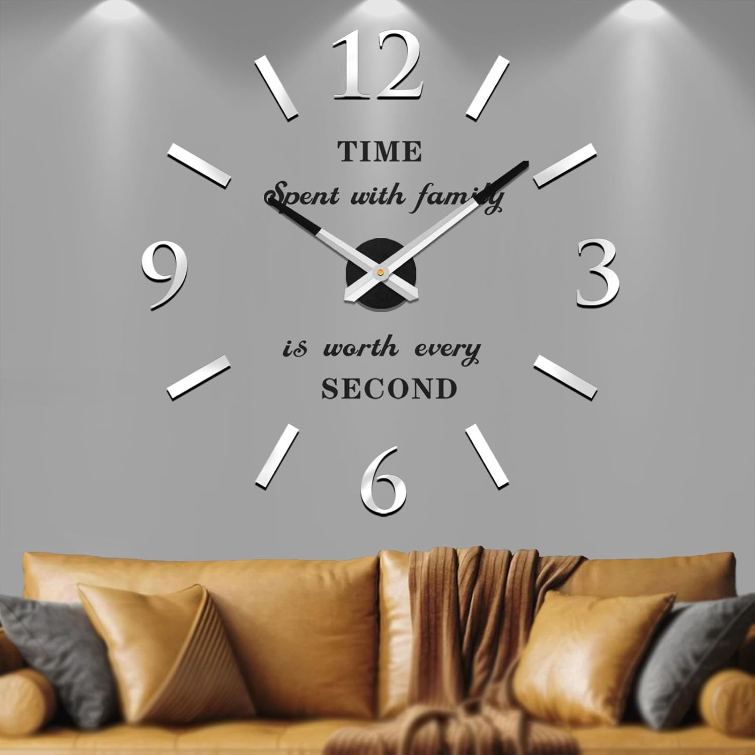 VANGOLD Relojes de pared para decoración de sala de estar