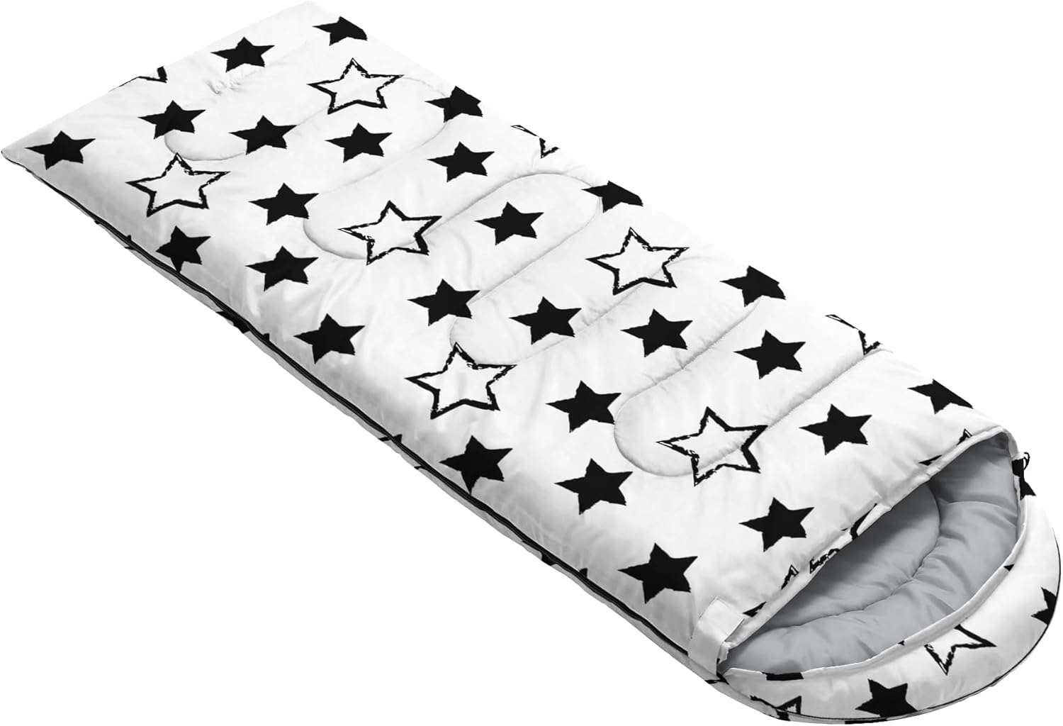 Axolotl Saco de dormir de unicornio para niños y niñas, saco de dormir ligero y cálido para clima frío, saco de dormir portátil impermeable con saco