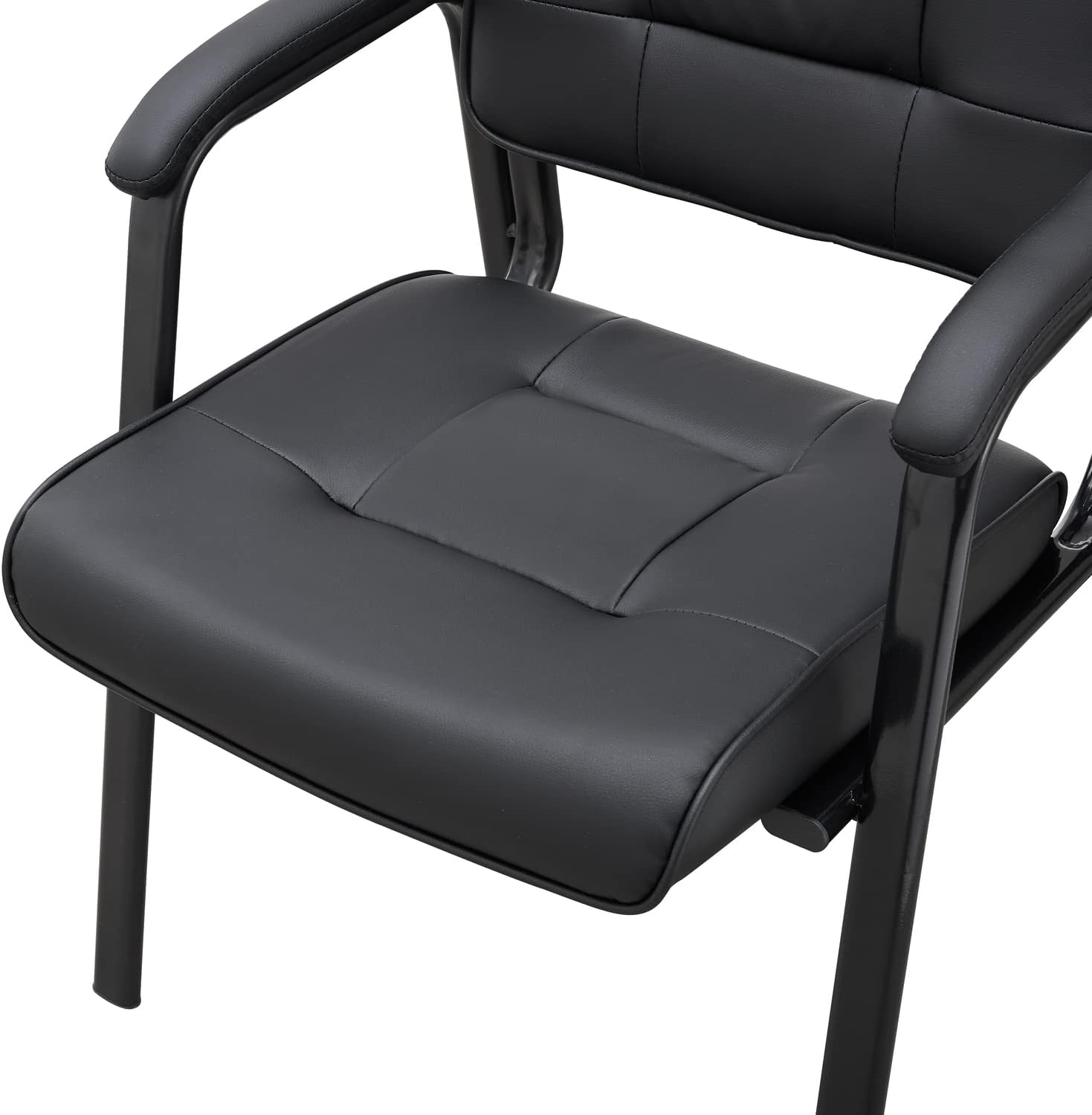 Naomi Home Silla de Oficina – Silla de Oficina – Silla de Oficina – Piel sintética, color negro