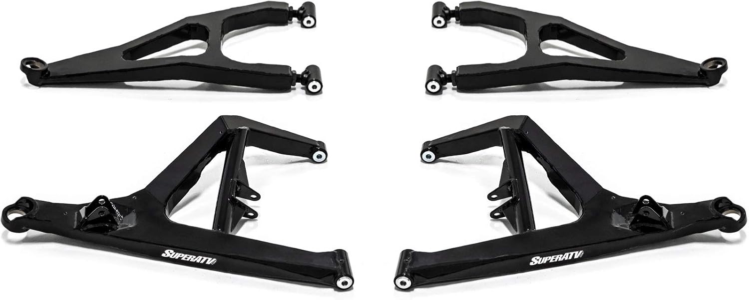 SuperATV Brazos A en caja para Polaris RZR XP 1000  XP 4 1000 (2014+) – Negro