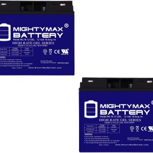 Batería de gel de 12 V 18 AH para Xantrex Technology XPower PowerPack300-2 unidades Batería de gel de 12 V 18 AH para Xantrex Technology XPower PowerPack300-2 unidades