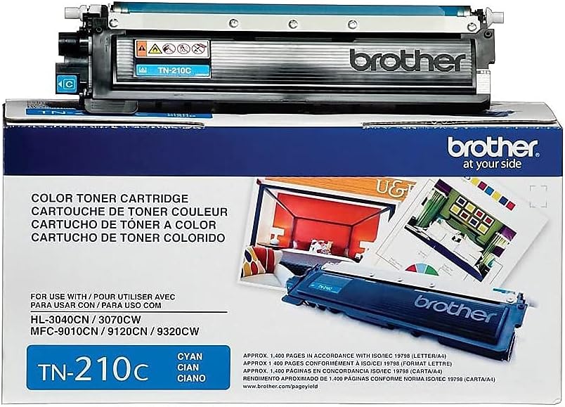 Brother cartucho de tóner para impresora Brother TN315Laser Printer TonerEmpaquetado al por menor, Azul