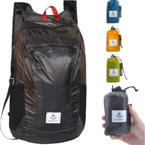 4Monster mochila de senderismo, resistente al agua, ligera y plegable, para viajes, campamentos y exteriores 4Monster mochila de senderismo, resistente al agua, ligera y plegable, para viajes, campamentos y exteriores