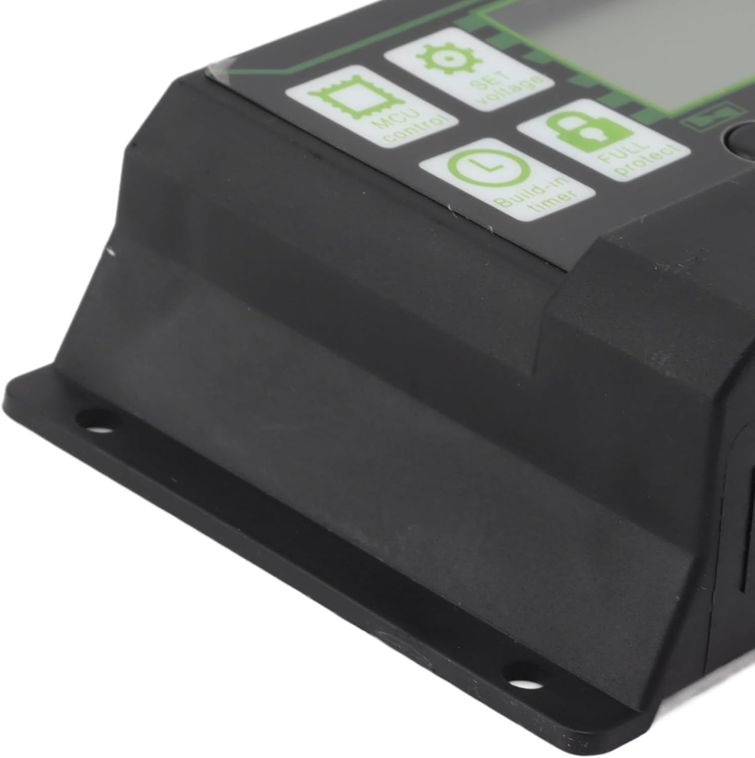 Controlador de carga solar, controlador de energía ABS 5V con doble puerto USB, regulador PWM inteligente para paneles solares (80A)
