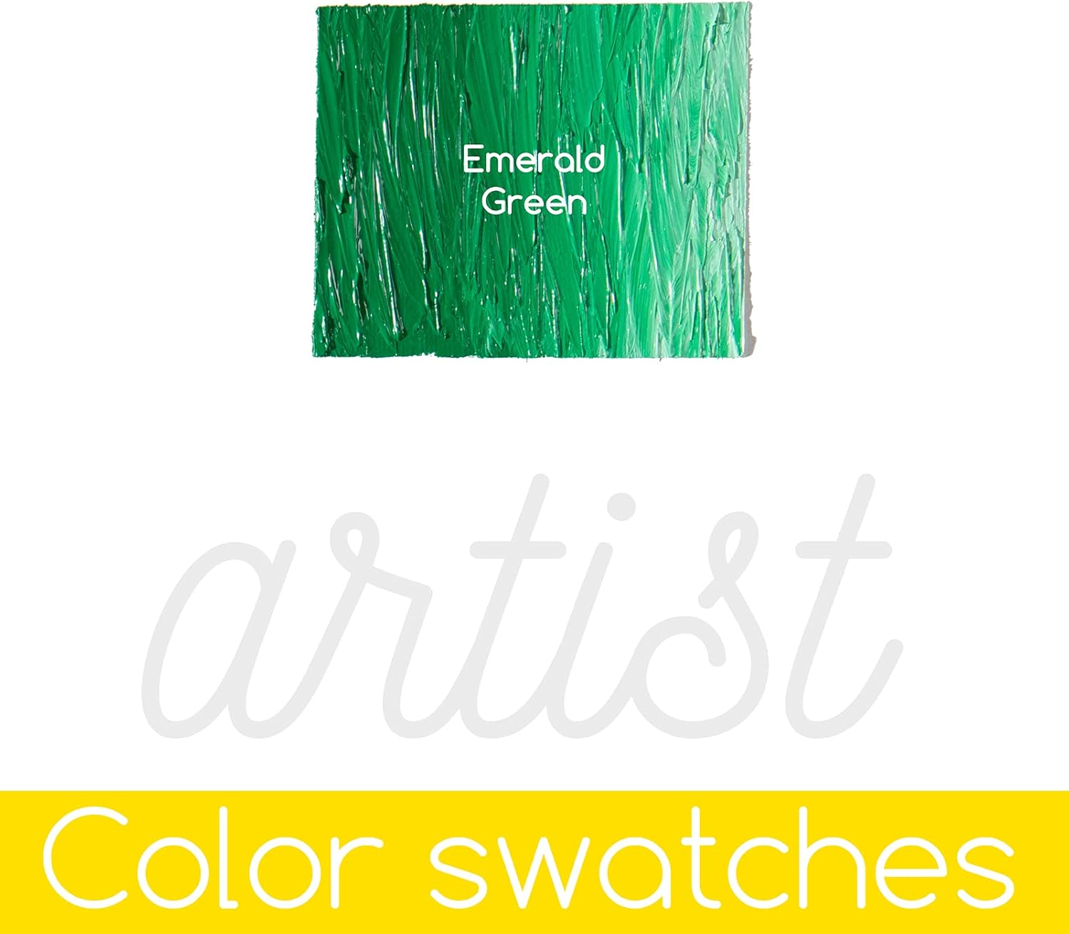 MEEDEN Pintura al óleo, tubos de pintura al óleo verde esmeralda de 1.7 fl oz (1.69 onzas), cuerpo pesado, no tóxicas, pinturas a base de óleo para