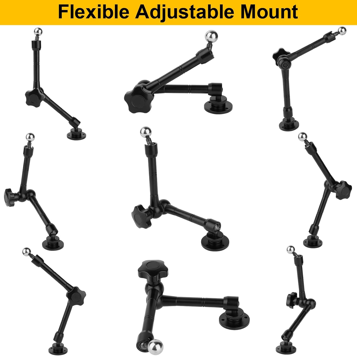 Mippko Soporte de teléfono para camión de 10 pulgadas de longitud para iPhoneHTCLGNexusHuaweiSmartphones, apto para camiones, automóviles,