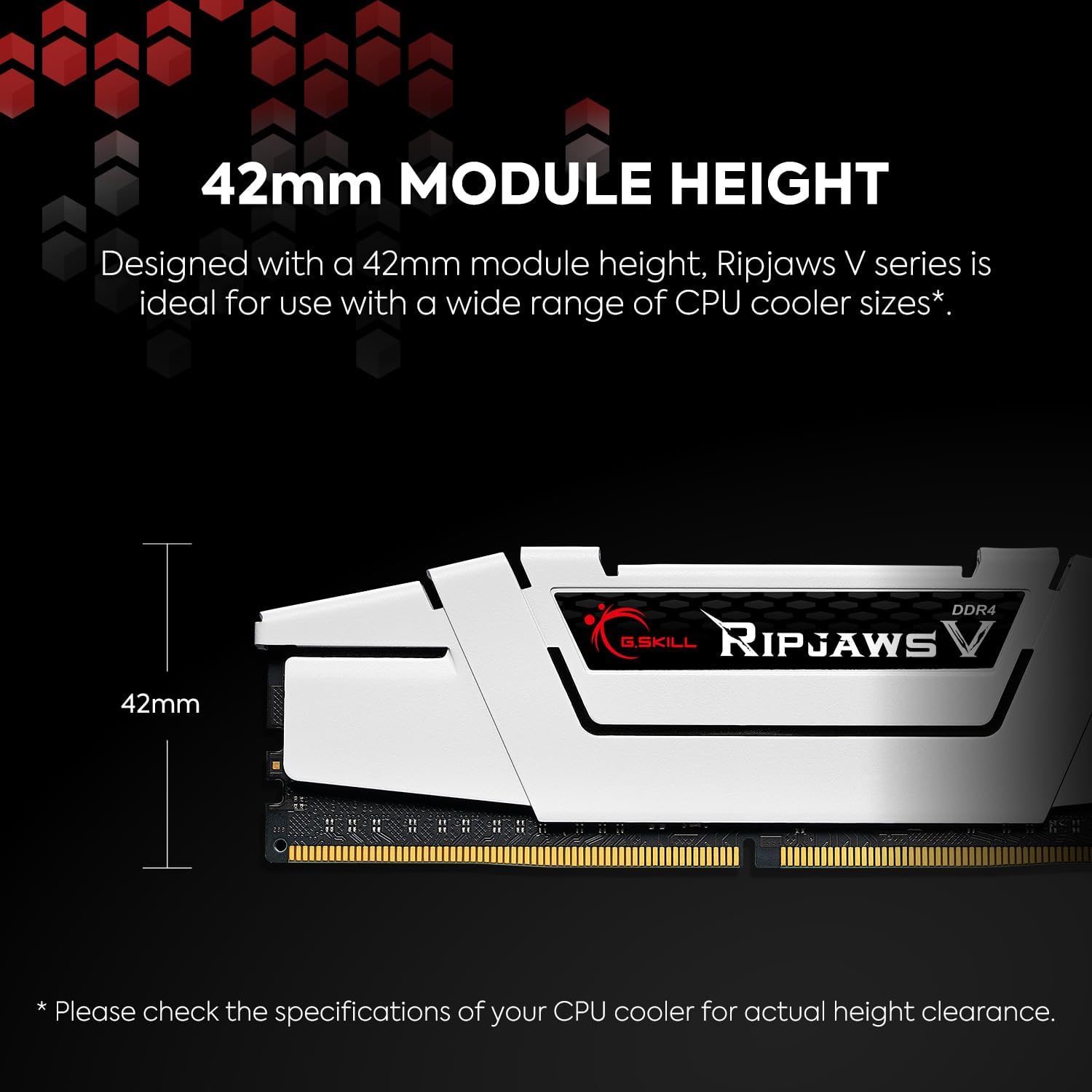 G.SKILL Ripjaws Serie V (Intel XMP) DDR4 RAM 128 GB (4 x 32 GB) 3200MTs CL16-18-18-38 1.35V Memoria de computadora de escritorio UDIMM – Negro