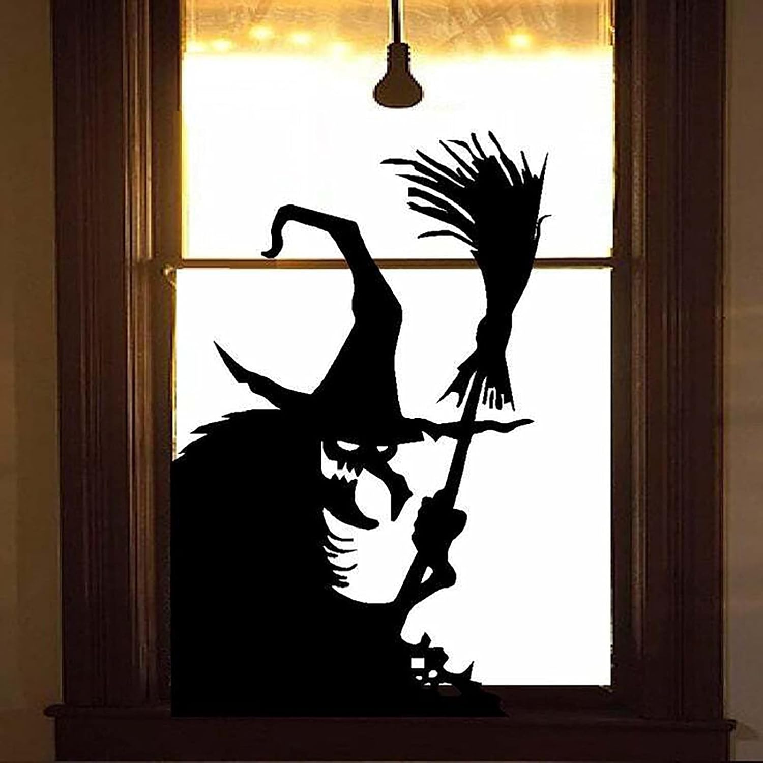 Calcomanías de Halloween para ventanas, decoraciones de vidrio, calcomanías de puerta de Halloween para decoraciones de fiesta (A01)