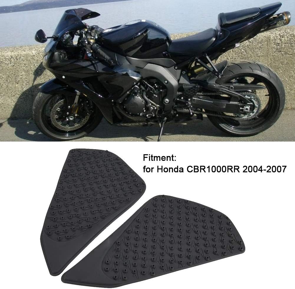Para agarre de tanque 2007 cbr1000rr de goma para tanque de gasolina Tracción lateral Alfombrilla de tracción de tanque de gas Almohadilla lateral