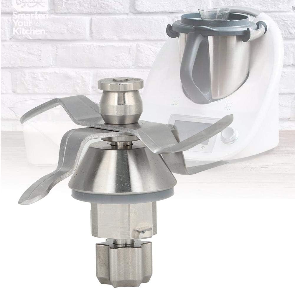 Acero inoxidable Blender Blade Reemplazo Accesorios Licuadora Piezas de Repuesto Blender Blade Accesorio Ajuste para Vorwerk Thermomix TM31 TM51