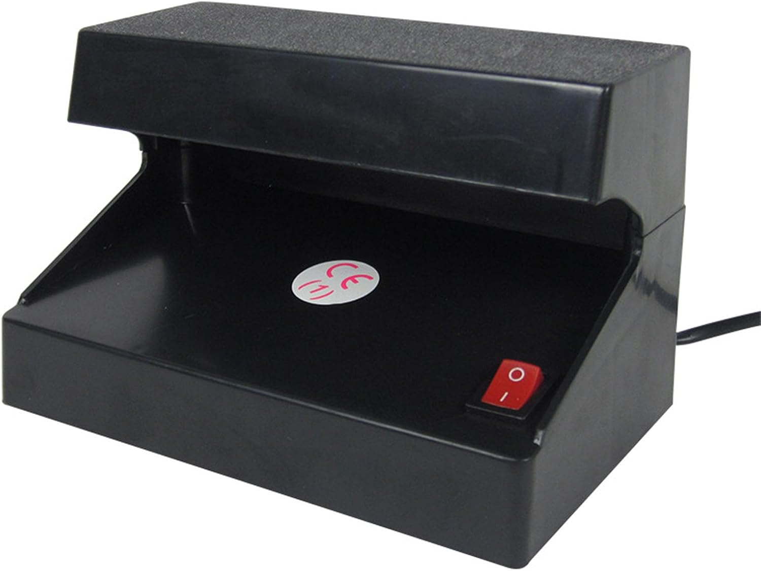 Detector de billetes falsificados, enchufe 110 V comprobador de dinero ULTRAVIOLETA LED multifuncional para cheques