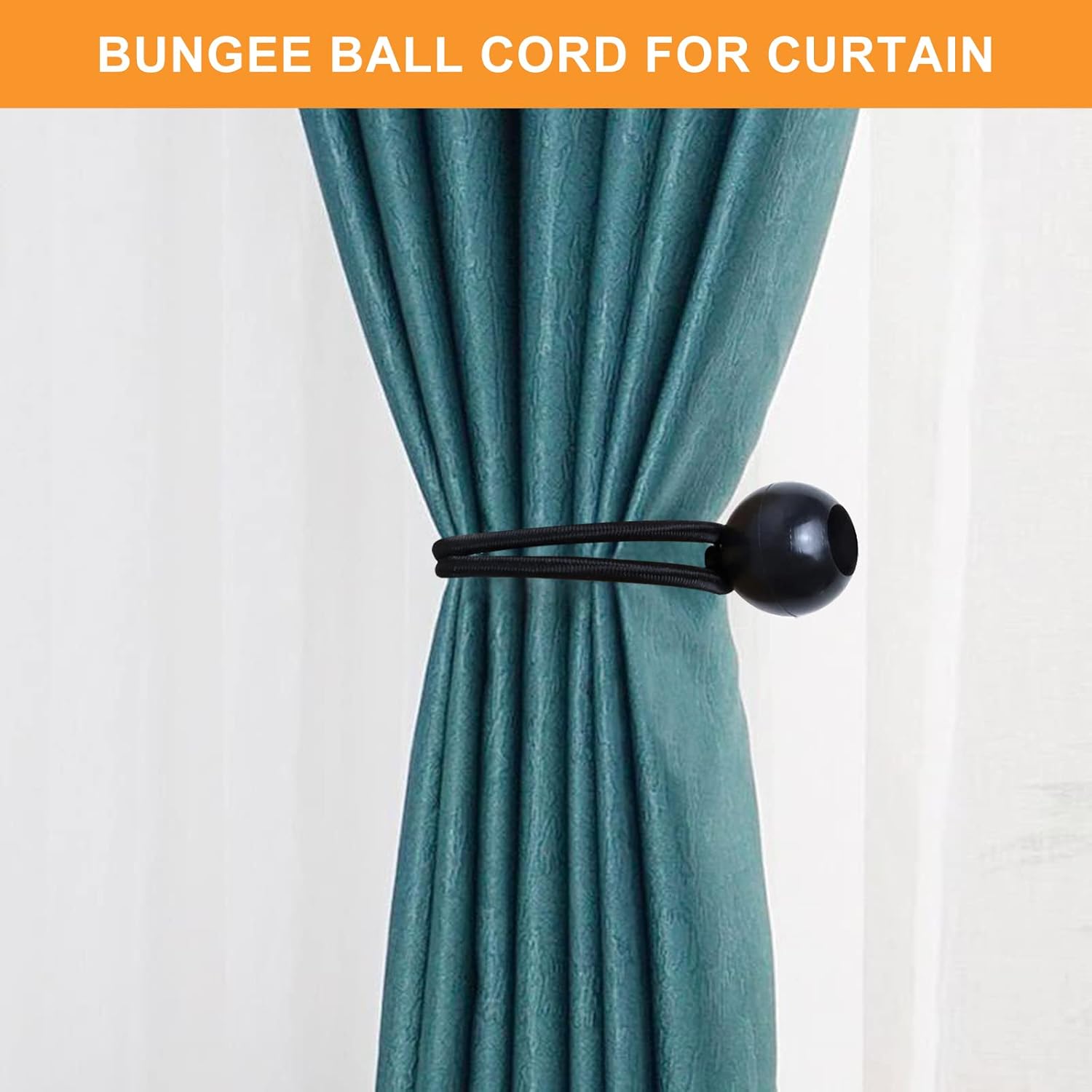 Ball Bungee Cords, Bungee Balls, Tarp Bungee with Balls, Bungee Cords Heavy Duty Outdoor and Indoor, Bungee Ball Cords for Tarp, Canopy, Tent,
