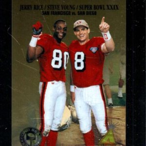 1995 ZENITH SECOND SEASON #SS25 JERRY RICESTEVE YOUNG NMMT 49ERS HOF 1995 ZENITH SECOND SEASON #SS25 JERRY RICESTEVE YOUNG NMMT 49ERS HOF