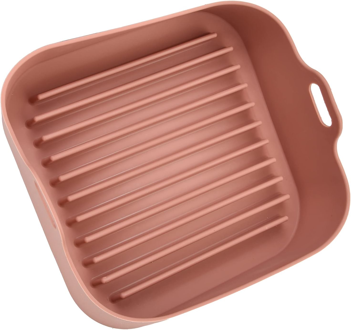 Olla de silicona para freidora de aire, accesorio para freidora eléctrica, accesorios para horno de freidora de aire de 10 pulgadas, cuenco de