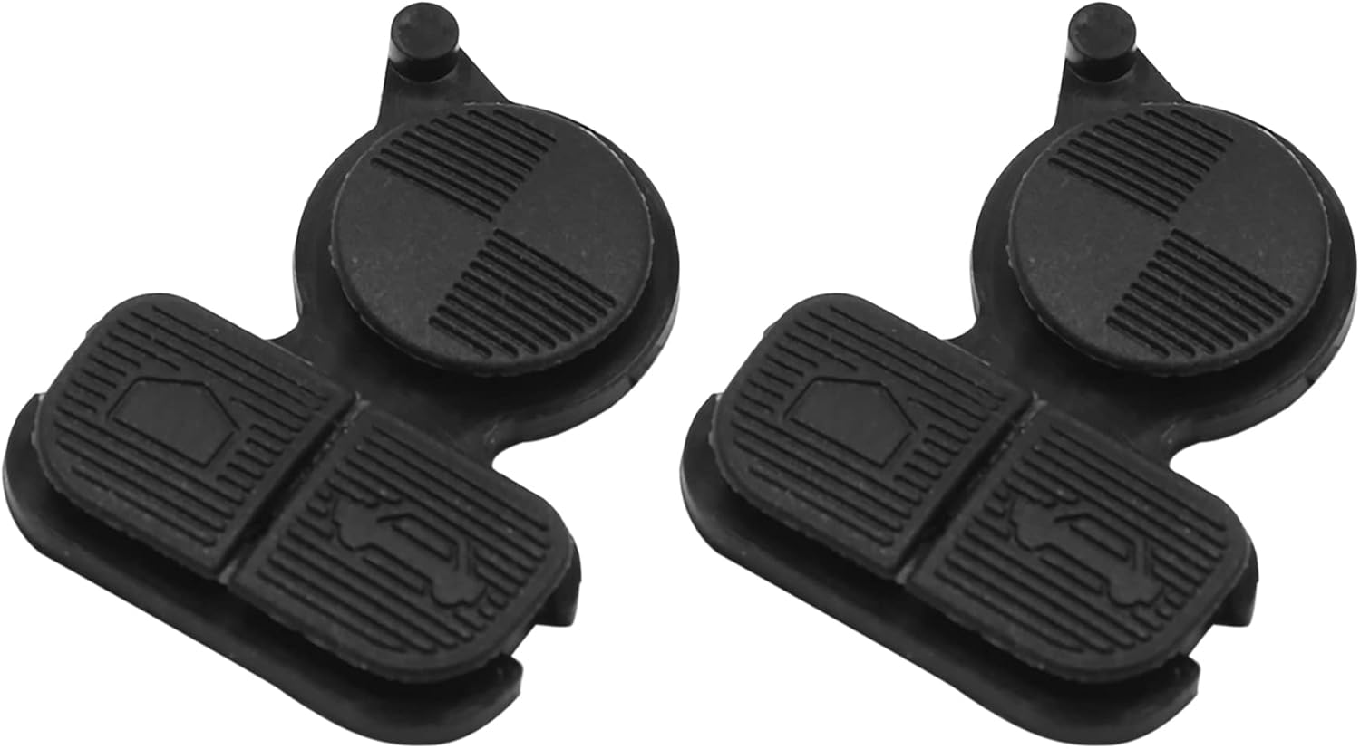 X AUTOHAUX 2 piezas 3 botones para mando a distancia para BMW Series 3, 5, 7, E38, E39, E36, Z3, Z4, Z8, X3, X5