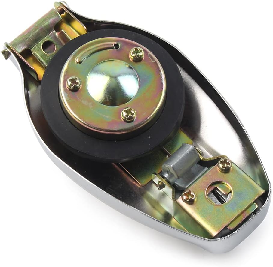 GZYF Bloqueo de tapa de gas combustible con llaves para Yamaha XS1100 XS650 XS500 XS850, negro