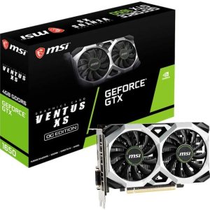 MSI Gaming GeForce GTX 1650 128-Bit HDMIDPDVI 4GB GDRR6 HDCP Soporte DirectX 12 VR Ready OC tarjeta gráfica (GTX 1650 D6 Ventus XS OC) MSI Gaming GeForce GTX 1650 128-Bit HDMIDPDVI 4GB GDRR6 HDCP Soporte DirectX 12 VR Ready OC tarjeta gráfica (GTX 1650 D6 Ventus XS OC)