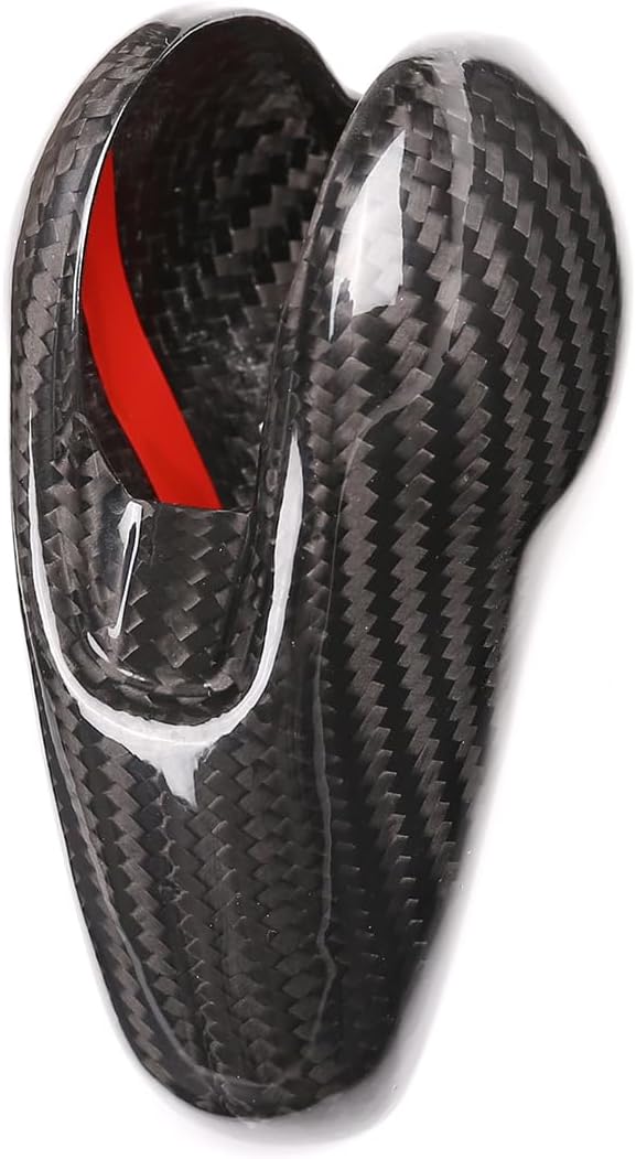 RURZTDAKM Cubierta decorativa de fibra de carbono real para coche, para Porsche Boxster Cayman Macan Panamera 911 718, accesorios para interiores de