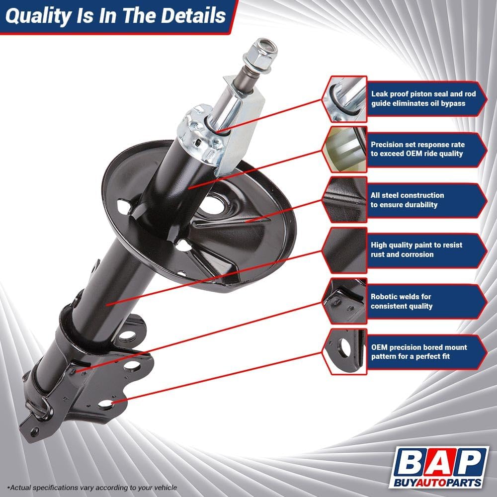 Para Hyundai Equus 2011 2012 2013 2014 2015 2016 Delantero Derecho Pasajero Strut – BuyAutoParts 75-22131AN Nuevo