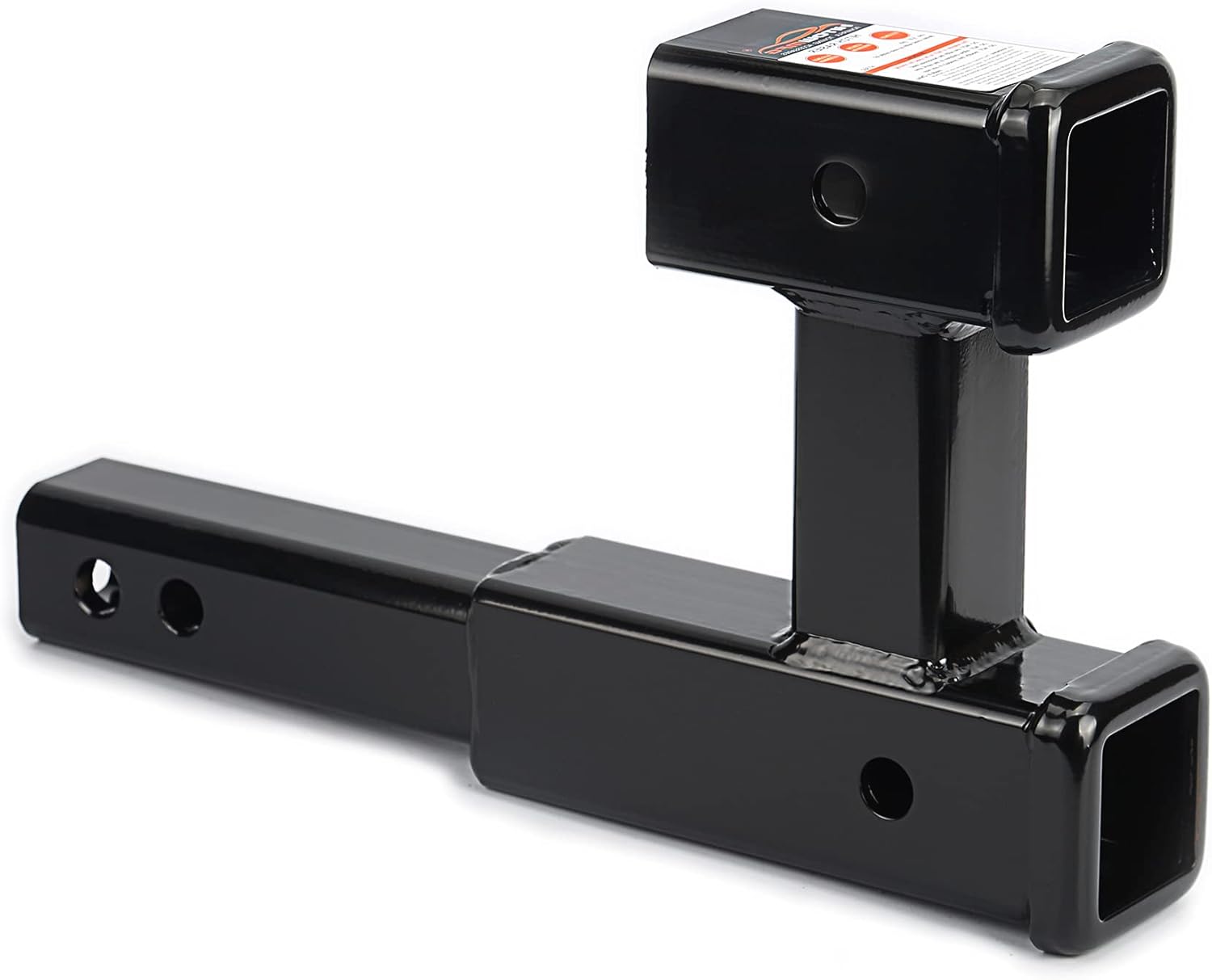 Extensión de enganche de remolque HITOWMFG con receptor dual (GTW 5,000 lbs)