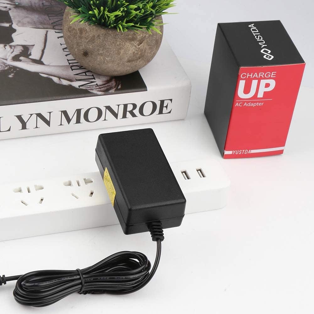 Yustda Adaptador de 12 V CACC compatible con RCA Cambio W122SC24 T2 W122SC24T2 2 en 1 portátil Tablet PC GT-WCAU12000150-302 2018-031601 12VDC 1.5A