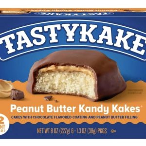 Tastykake – Galletas de mantequilla de maní Kandy Kakes de chocolate y mantequilla de maní, 12 unidades, 2 cajas Tastykake – Galletas de mantequilla de maní Kandy Kakes de chocolate y mantequilla de maní, 12 unidades, 2 cajas