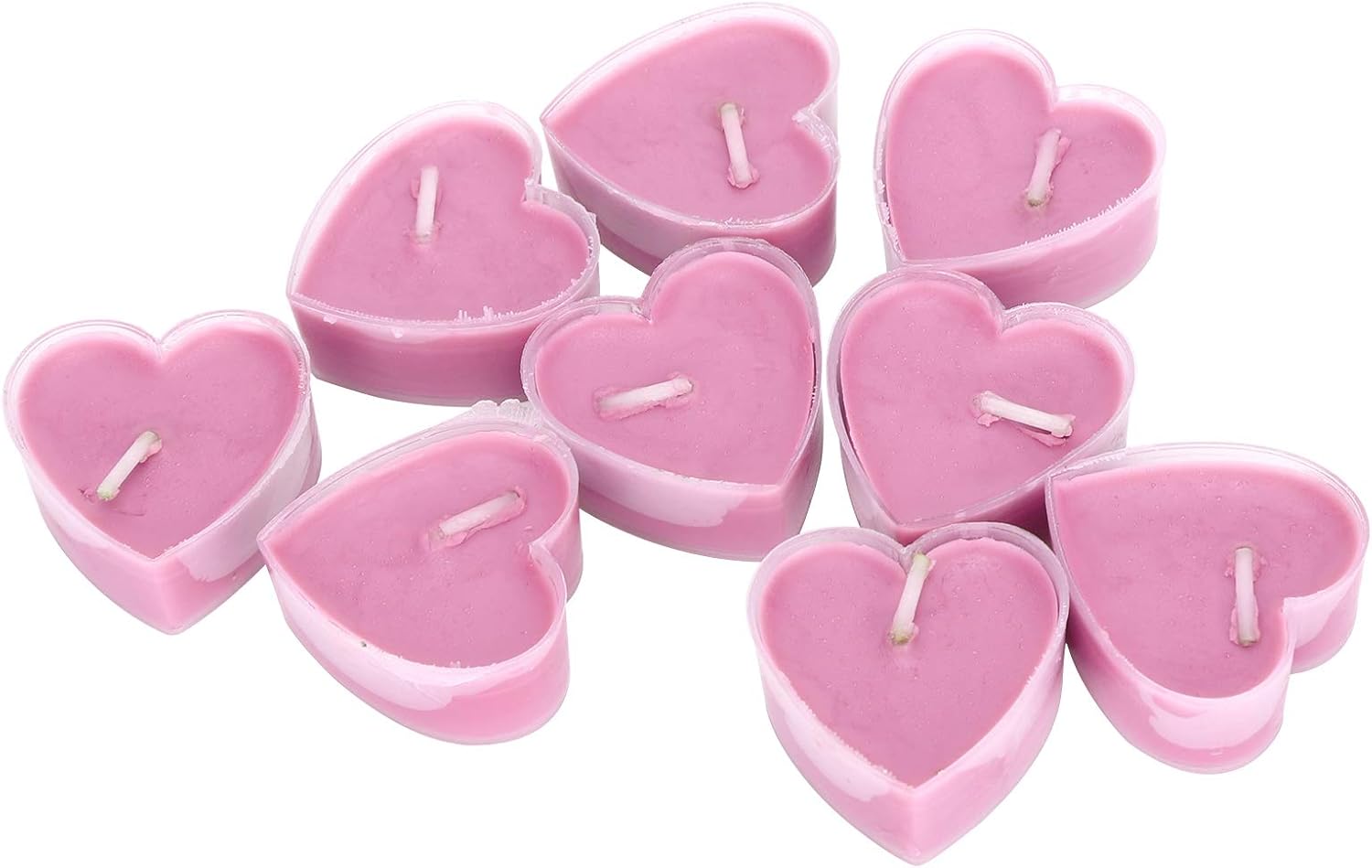 Velas en forma de corazón, adornos de velas de corazón, decoración de cumpleaños, velas creativas, cena romántica, mini faroles de cielo con