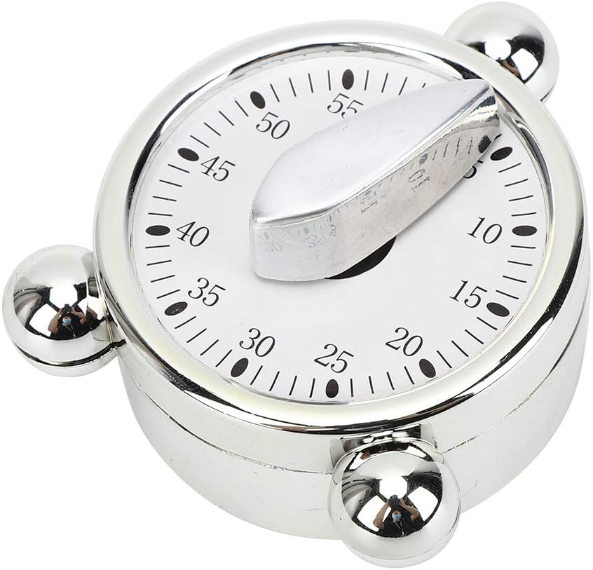 Temporizador de horneado, temporizador mecánico, recordatorio de cocina, reloj despertador preciso para cocina, peluquería y salón de belleza