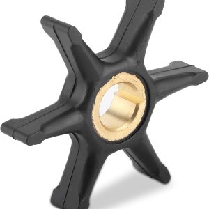 Impulsor de bomba de agua, 377178 775519 18-3003, impulsor marino fuera de borda de goma de cobre apto para motor fuera de borda Johnson Evinrude Impulsor de bomba de agua, 377178 775519 18-3003, impulsor marino fuera de borda de goma de cobre apto para motor fuera de borda Johnson Evinrude