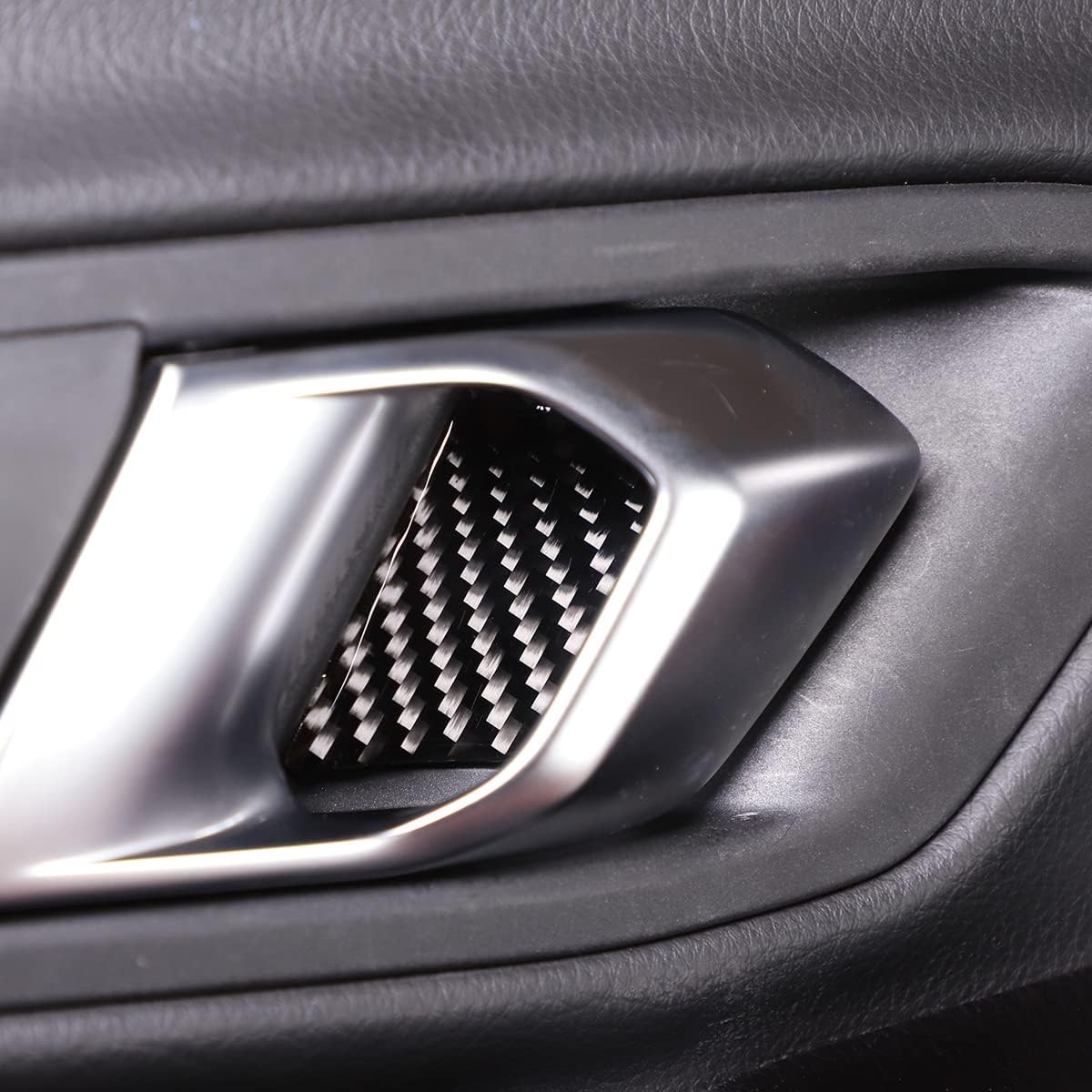Cubierta interior del cuenco de la puerta del automóvil compatible con ToyotSupra GR A90 A91 MK5 2019-2022, calcomanía para cubierta de tazón de